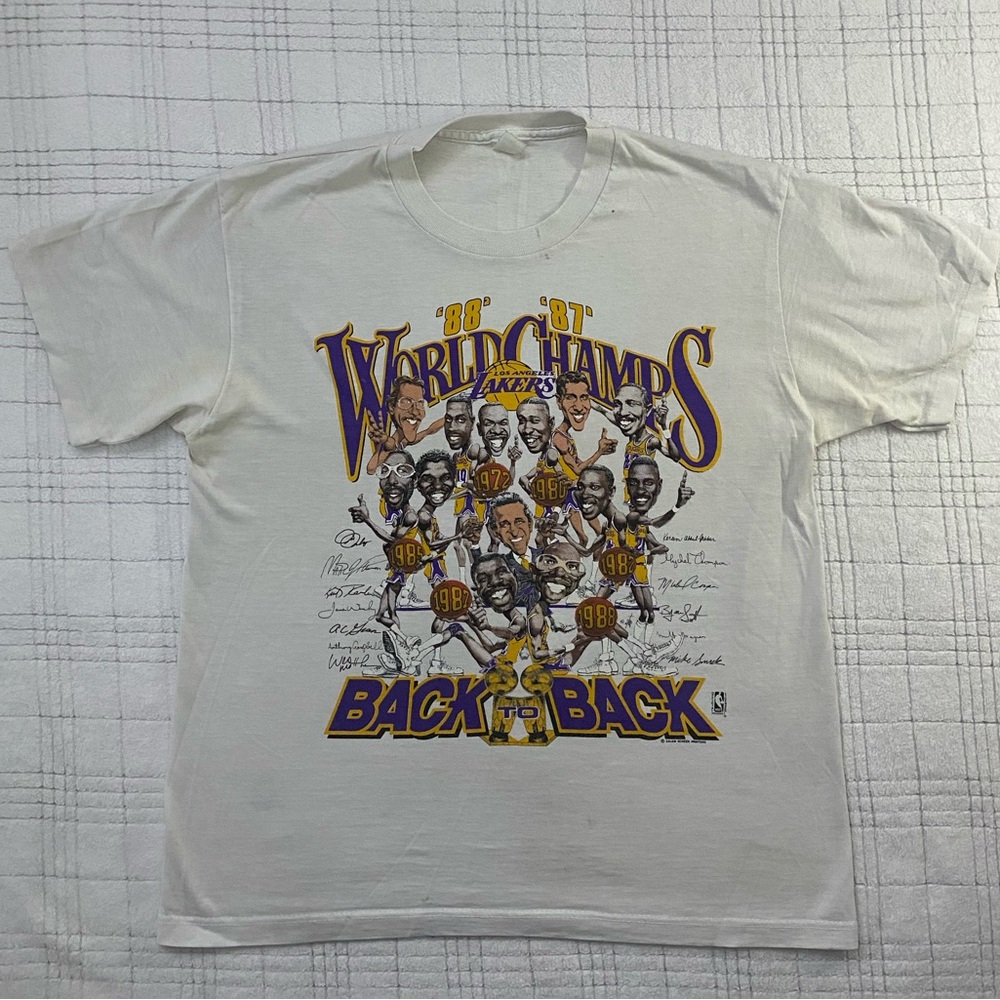 Vintage LA Lakers World Champs 1988 Tee